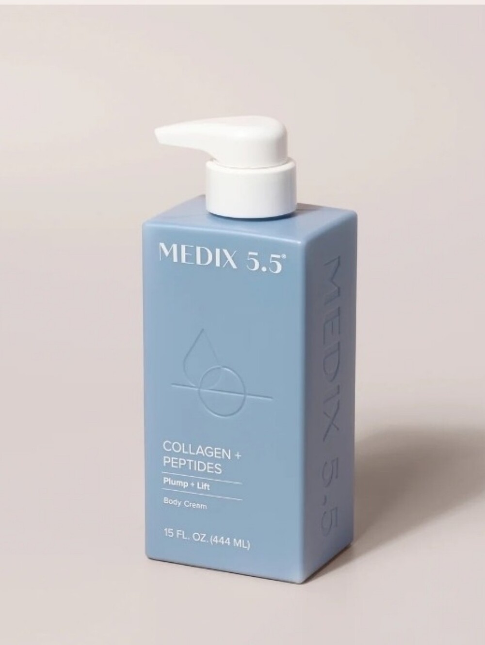 Medix 5.5 Collagen+Petides/pumps+Lft Body Cream 15fl Oz/New
